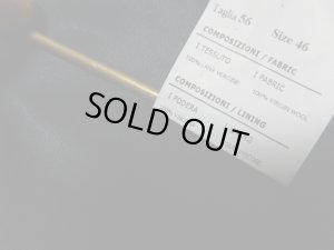 画像12: BARNEYS NEW YORK × LORO PIANA WOOL CHESTERFIELD COAT(バーニーズニューヨーク × ロロピアーナ ウール チェスターフィールドコート)MADE IN ITALY(56) 