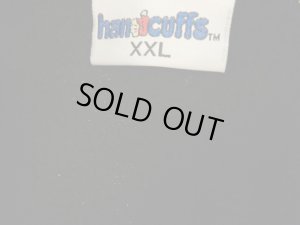 画像3: 90'S handcuffs PULLOVER SWEAT WITH GLOVES（ハンドカフス 袖先手袋付き 被り仕様 スウェット パーカー）MADE IN USA（XXL）