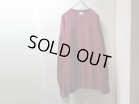 90'S handcuffs CREW-NECK SWEAT WITH GLOVES（ハンドカフス 袖先手袋付き クルーネック仕様 スウェット）MADE IN USA（XL）