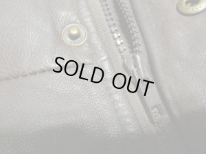 画像6: 80〜90'S Eddie Bauer LEATHER DOWN JACKET(エディーバウアー 本革 レザー ダウン ジャケット）黒タグ（XL）