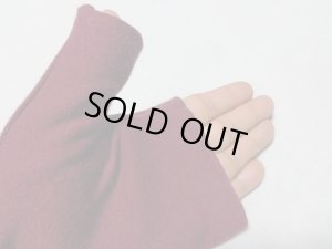 画像8: 90'S handcuffs CREW-NECK SWEAT WITH GLOVES（ハンドカフス 袖先手袋付き クルーネック仕様 スウェット）MADE IN USA（XL）