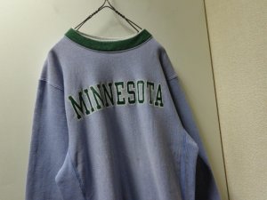 画像2: 90'S Champion REVERSE WEAVE CREW-NECK SWEAT WITH ELBOW PATCH（チャンピオン リバースウィーブ ひじあて布付き クルーネック仕様 スウェット）MADE IN USA（M）