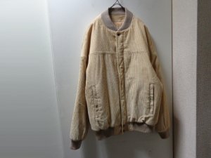 画像1: 80'S MC CLOTHING COMPAMY CAP SHOULDER PADDING CORDUROY JACKET（MC クロージングカンパニー キャップショルダー仕様 中綿入り 太畝コーデュロイ ジャケット）（L）