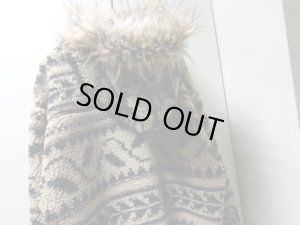 画像10: 00'S RRL REPEATING PATTERNE ZIP UP PILE FLEECE JACKET WITH HOODED（ダブルアールエル 総柄仕様 フード付き ジップアップ パイル フリース ジャケット）（L）