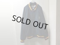90'S RALPH LAUREN FLEECE STADIUM JACKET（ラルフローレン フリース スタジアム ジャケット）MADE IN USA（L）