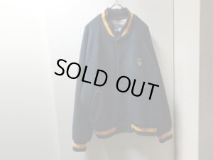 画像1: 90'S RALPH LAUREN FLEECE STADIUM JACKET（ラルフローレン フリース スタジアム ジャケット）MADE IN USA（L）