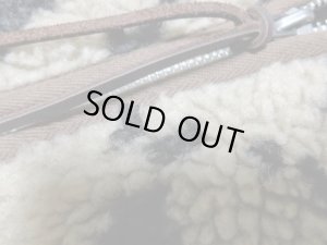 画像4: 00'S RRL REPEATING PATTERNE ZIP UP PILE FLEECE JACKET WITH HOODED（ダブルアールエル 総柄仕様 フード付き ジップアップ パイル フリース ジャケット）（L）