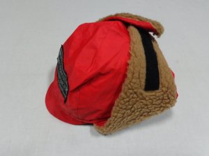 画像1: 80'S WILDERNESS EXPERIENCE NYLON × PILE FLEECE EAR FLAP CAP（ウィルダネスエクスペリエンス ナイロン × パイルフリース素材切替し仕様 耳当て付きキャップ）NON WASH（S）