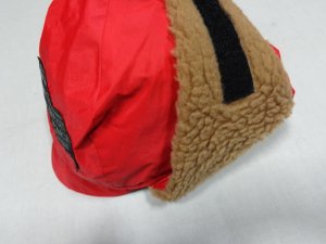 画像4: 80'S WILDERNESS EXPERIENCE NYLON × PILE FLEECE EAR FLAP CAP（ウィルダネスエクスペリエンス ナイロン × パイルフリース素材切替し仕様 耳当て付きキャップ）NON WASH（S）