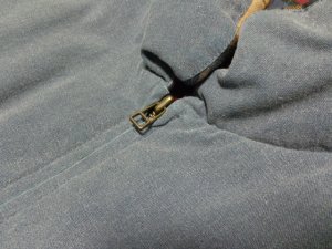 画像4: 80〜90'S Eddie Bauer DUCK DOWN VEST(エディーバウアー ダック素材 ダウンベスト）黒タグ（L位）