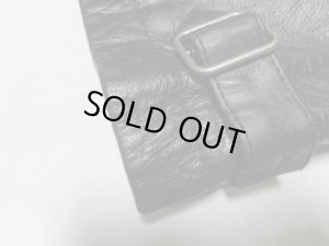 画像13: 00'S OLD GAP LEATHER SPORTS JACKET（オールド ギャップ 本革 レザー スポーツ ジャケット）黒（XL）