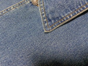 画像5: 90'S Levi's 72627-4891 INDIGO DENIM COVER ALL（リーバイス 72627-4891 インディゴデニム カバーオール）総柄仕様裏地付き（L）
