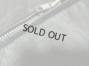 画像5: 00'S OLD GAP LEATHER SPORTS JACKET（オールド ギャップ 本革 レザー スポーツ ジャケット）黒（XL）