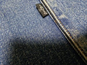 画像7: 90'S Levi's 72627-4891 INDIGO DENIM COVER ALL（リーバイス 72627-4891 インディゴデニム カバーオール）総柄仕様裏地付き（L）