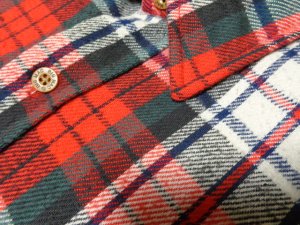 画像4: 80'S BIG MAC CHECK PATTERN L/S HEAVEY FLANNEL SHIRTS WITH QUILTING LINER（ビッグマック キルティング裏地付き ブロックチェック柄 長袖 ヘヴィー フランネルシャツ）MADE IN USA（M）
