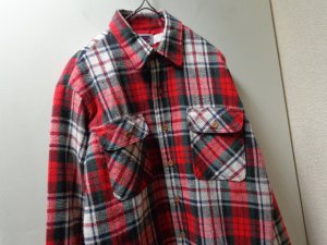 画像2: 80'S BIG MAC CHECK PATTERN L/S HEAVEY FLANNEL SHIRTS WITH QUILTING LINER（ビッグマック キルティング裏地付き ブロックチェック柄 長袖 ヘヴィー フランネルシャツ）MADE IN USA（M）