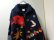 画像2: 90'S OVER THE RAINBOW TPOTAL PATTERN ZIP UP HEAVEY WOOL KNIT ECUADOR SWEATER（オーバーザレインボー ジップアップ仕様 総柄 ヘヴィー ウール ニット エクアドル セーター）HAND KNIT（L） (2)