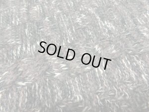 画像7: 80'S SAKS FIFTH AVENUE MIDDLE-GAUGE L/S ACRYLIC × WOOL KNIT POLO SHIRTS（サクス フィフス アベニュー ミドルゲージ仕様 織り柄入り 長袖 アクリル × ウール混紡 ニットポロシャツ）MADE IN ITALY（M）