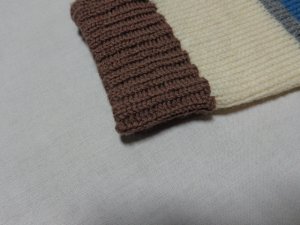 画像10: 80'S Neiman Marcus MULTI BORDER PATTERN MIDDLE-GAUGE WOOL KNIT SWEATER（ニーマンマーカス マルチボーダー柄 ミドルゲージ仕様 ウール ニット セーター）MADE IN ENGLAND（M）