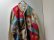 画像2: 90'S EXPRESS TOTAL PATTERN HEAVEY WOOL KNIT ECUADOR CARDIGAN（エクスプレス 総柄仕様 ヘヴィー ウール ニット エクアドル カーディガン）HAND KNIT（XL位） (2)