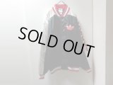 80'S adidas NYLON SATEN STADIUM JACKET（アディダス 中綿入り ナイロン サテン スタジアム ジャケット）RUN DMC（M）