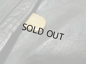 画像8: 00'S OLD GAP LEATHER SPORTS JACKET（オールド ギャップ 本革 レザー スポーツ ジャケット）黒（XL）