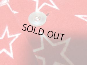 画像6: 60'S Sears STAR REPEATING PATTERNE L/S FLANNEL PAJAMA SHIRTS(シアーズ 星総柄仕様 長袖 フランネル パジャマ シャツ)(M)