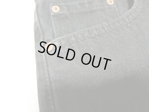 画像7: 90'S Levi's 550 RELAXED FIT TAPERED LEG BLACK DENIM PANTS（リーバイス 550 リラックスフィット & テーパード仕様 黒デニム パンツ）MADE IN USA（実寸W33.5 × L30）
