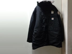 画像1: 90'S carhartt SIBERIAN PARKA（USA製 カーハート シベリアンパーカー）DEAD STOCK（2XL）