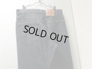 画像9: 90'S Levi's 550 RELAXED FIT TAPERED LEG BLACK DENIM PANTS（リーバイス 550 リラックスフィット & テーパード仕様 黒デニム パンツ）MADE IN USA（実寸W33.5 × L30）