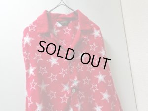 画像2: 60'S Sears STAR REPEATING PATTERNE L/S FLANNEL PAJAMA SHIRTS(シアーズ 星総柄仕様 長袖 フランネル パジャマ シャツ)(M)