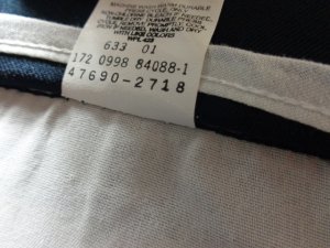 画像6: 90'S Levi's ACTION SLACKS（リーバイス アクション スラックス）紺（実寸W36 × L30）