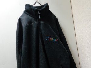 画像2: 00'S Google FLEECE JACKET（グーグル刺繍ロゴ入り フリース ジャケット）（M）