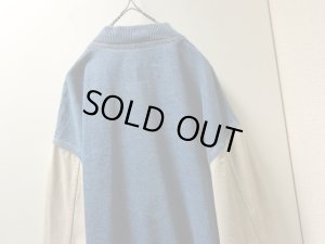 画像10: 90'S intel 2-TONE DENIM STADIUM JACKET（インテル刺繍ロゴ入り 2トーン仕様 デニム スタジアム ジャケット）MADE IN CANADA（L）