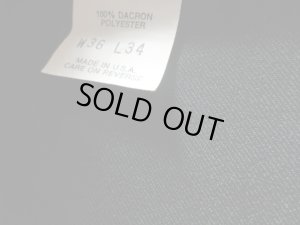 画像5: 90'S Levi's BLACK ACTION SLACKS（リーバイス 黒 アクション スラックス）MADE IN USA（実寸W36 × L30）