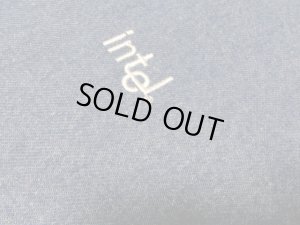 画像5: 90'S intel 2-TONE DENIM STADIUM JACKET（インテル刺繍ロゴ入り 2トーン仕様 デニム スタジアム ジャケット）MADE IN CANADA（L）