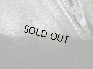 画像4: 00'S DKNY 5 POCKETS LAMB LEATHER PANTS（ダナキャラン 5ポケット仕様 ラムレザー 羊革 レザーパンツ）黒（実寸W35 × L31.5）