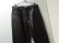 画像2: 00'S OLD GAP 5 POCKETS LEATHER PANTS（オールド ギャップ 5ポケット仕様 本革 レザーパンツ）こげ茶（実寸W31 × L30.5） (2)