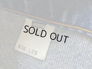 画像5: 90'S Levis 517 BOOTS CUT INDIGO DENIM PANTS（リーバイス 517 ブーツカット インディゴ デニム パンツ）MADE IN USA（実寸W36 × L29）