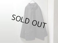 00'S RALPH LAUREN COTTON HALF COAT WITH FLANNEL LINER（ラルフローレン フランネル裏地付き ハーフ丈 コート）無地仕様（L）