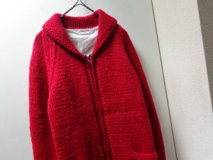 画像2: 60〜70'S HEAVEY WOOL KNIT COWICHAN SWEATER（ヘヴィー ウール ニット カウチン セーター）HAND KNIT（L位）