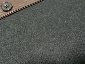 画像10: 00'S OLD J.CREW LEATHER CAR COAT WITH WOOL LINER（オールド J.クルー ウール混紡裏地付き レザー 本革 カーコート）こげ茶(XL)　