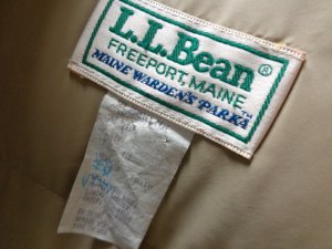 画像3: 80'S L．L．Bean GORE-TEX + GOOSE DOWN MAINE WARDEN'S PARKA（L．L．ビーン ゴアテックス + グースダウン採用 メインワーデンズパーカー）MADE IN USA（M-REG）