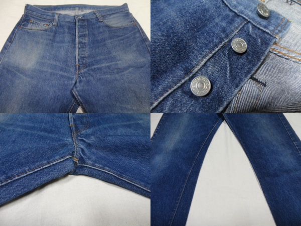 levis 501 66後期 裏ボタン6 スモールe 赤耳 【税込】 - www