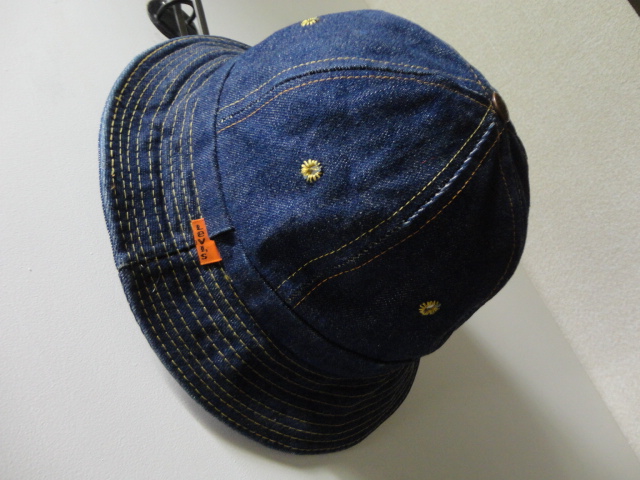 70'S Levis DENIM HAT（リーバイス デニムハット）ONE WASH（M) - ANAME