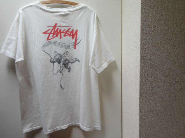 80'S OLD STUSSY CHRISTMAS 1988 SPECIAL EDITION T-SH(オールド 