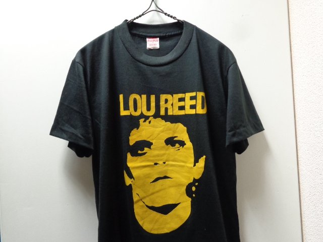 80'S LOU REED T-SHIRTS（ルーリード Tシャツ）DEAD STOCK（M) - ANAME