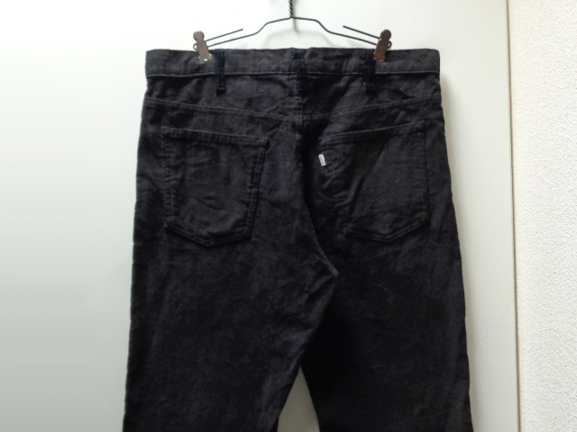 80'S Levis 519 BLACK CORDUROY PANTS（リーバイス 519 黒コーデュロイ