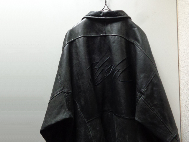 人気のあるです90s NIKE leather jacket 革ジャン　ナイキ