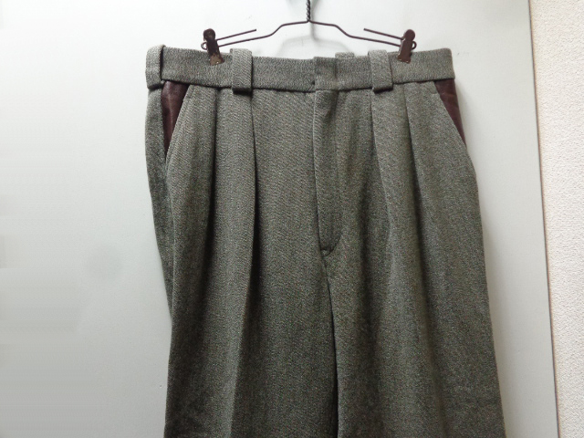 90'S Willis&Geiger WIDE WOOL SLACKS（ウィリス＆ガイガー ワイド